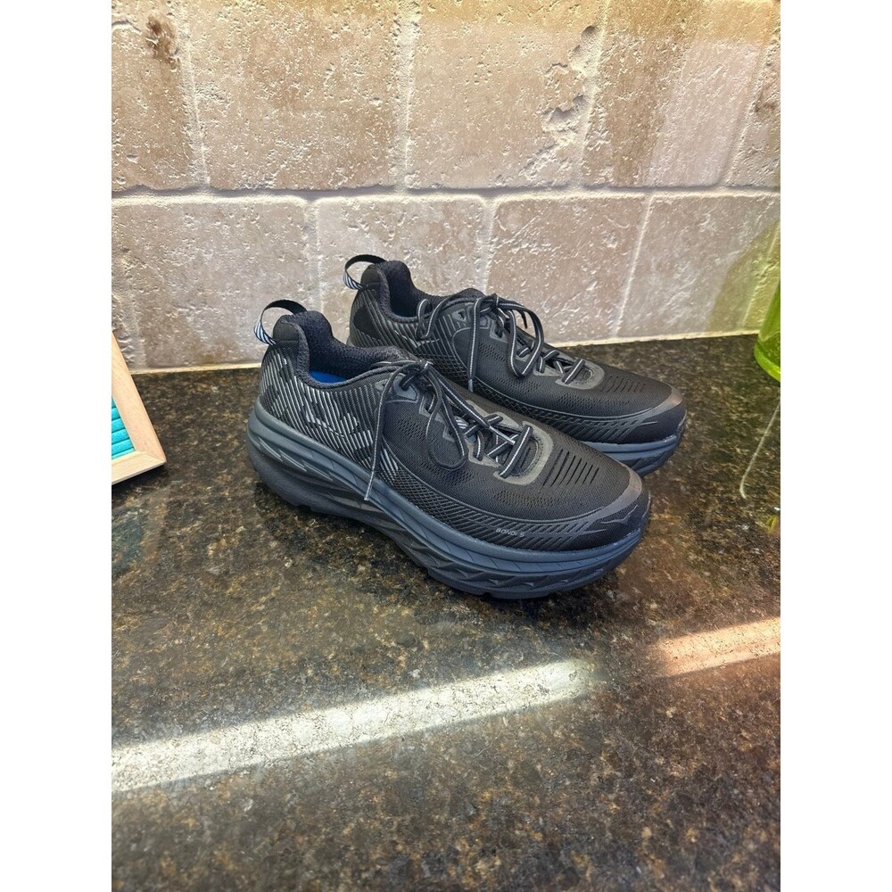 HOKA One One Bondi 5 Black Anthracite Women’s 9 D Wide NEW RETIRED